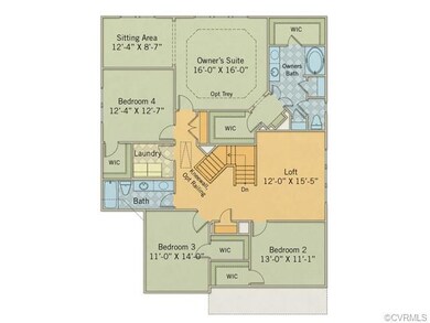 Home includes Optional Stairwell Railing, Wood Sta