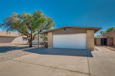 Full driveway view
