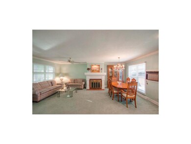 Spacious combo Dining Room & Family Room