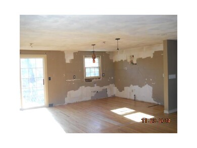 Kitchen. missing cupboards and appliances