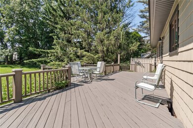 The rear deck- a great place to welcome the day