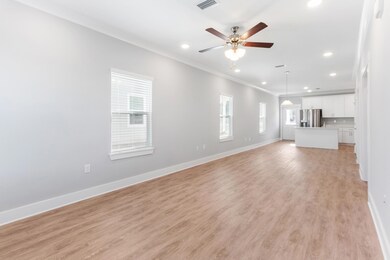 Downstairs living space