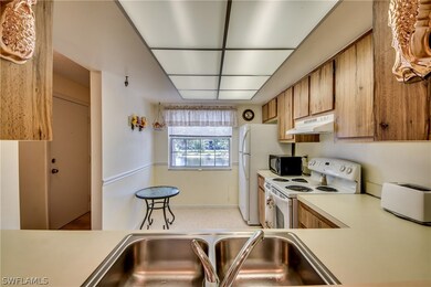 Kitchen from pass through to dining room
