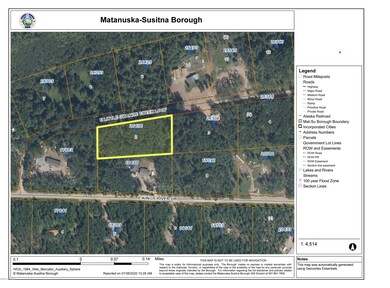 Little Granite Creek Map