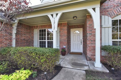 Charming Covered Porch with an area for seating or