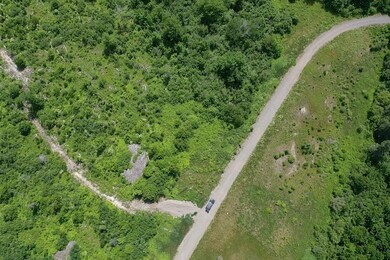 Ariel of property left side of road