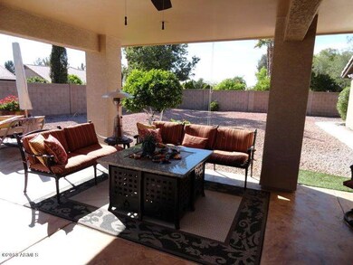 Peaceful seating area