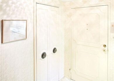Entry and coat closet.