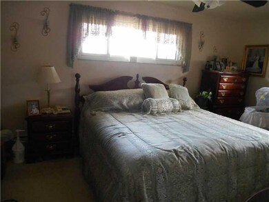 Master Bedroom. The king size bed fits into this l