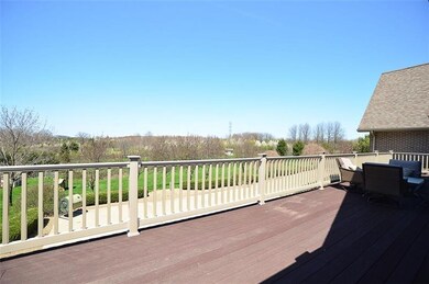 MASSIVE elevated low-maintenance deck features bre