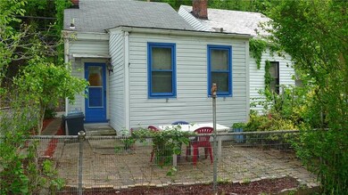Backside of 2326 Spring Garden Ave has a nice cour