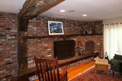 Custom brickwork in Great Room.