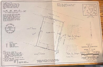 Survey map / technical document