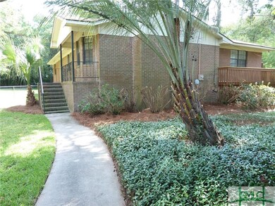 Walkway to front from carport