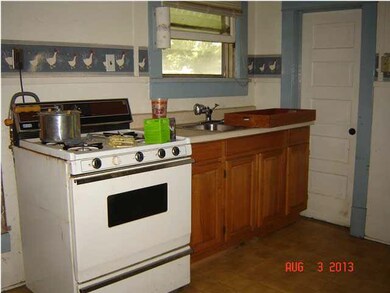 kitchen in front house