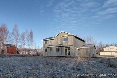 Exterior back view of home
