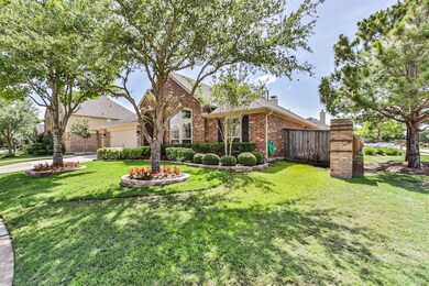 The oversized lot offers additional space both fro