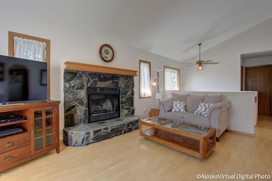 Wood Burning Fireplace