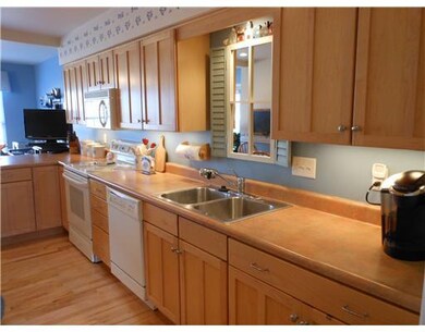 Kitchen. The fully equipped kitchen with maple cab