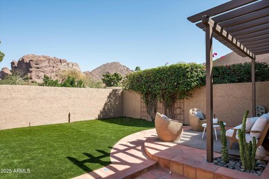View from patio