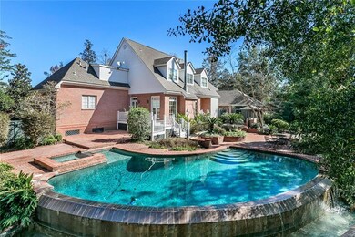 The backyard is a nature lover's paradise and incl