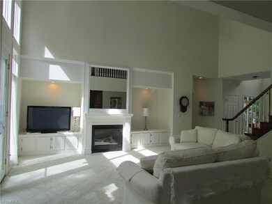 Gas Fireplace w/Built Ins in Family Room