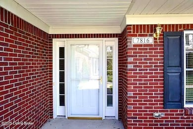 Covered front porch