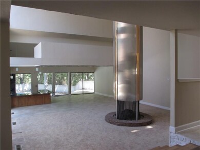 View to Living Room, Circle Stainless & Copper Fir