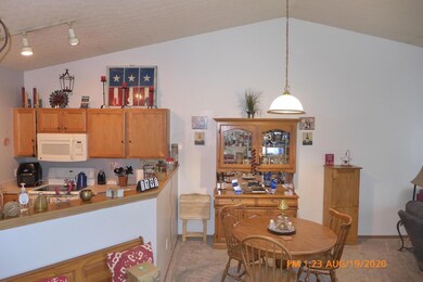 Kitchen Eating Area from Laundry Hall