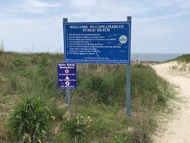 The rules for Cape Charles Beach. 