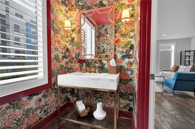 2nd floor powder room.