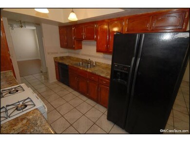Kitchen. The kitchen of the home at 1071