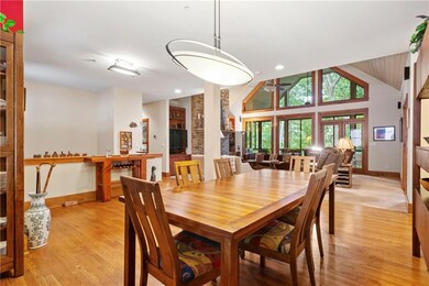 Dining Area is open to the Great Room, with change