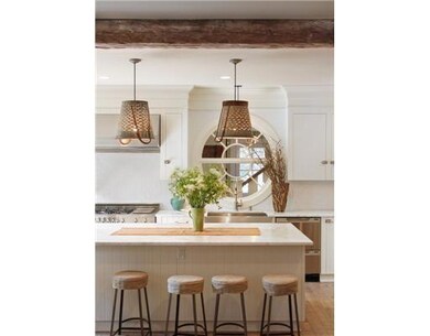 Kitchen. Beautiful white beaded...