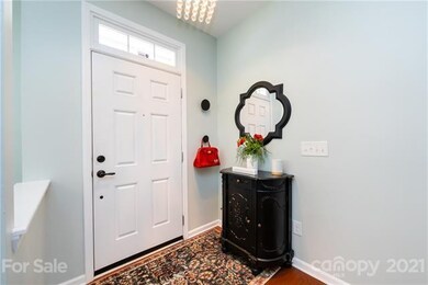 Entrance through the front door is on Level 1