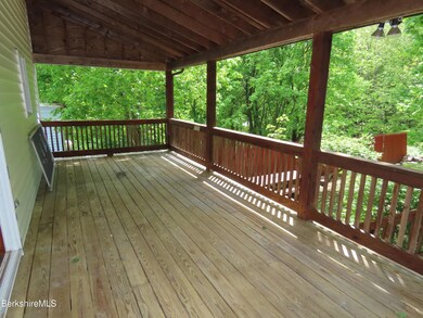 huge covered deck