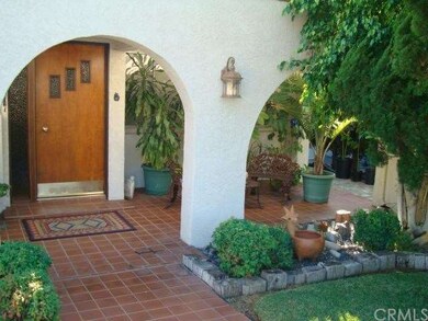Front Porch and Planter