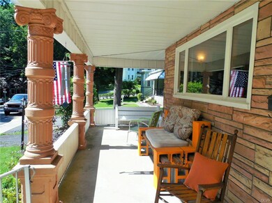 Wrap around front porch