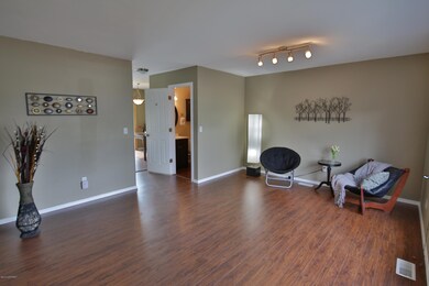 spacious living room