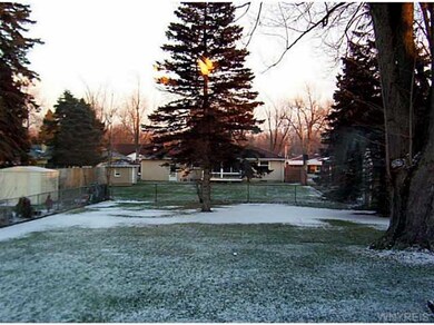 Backyard. Very deep fully fenced backyard.