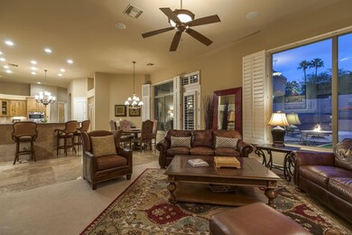 Family Room View to Kitchen