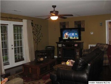 Nice size LR open to kitchen and dining area.