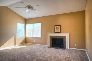 Master Bedroom with Fireplace