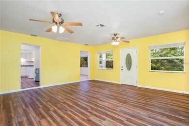 Front entry and living room. 18x18