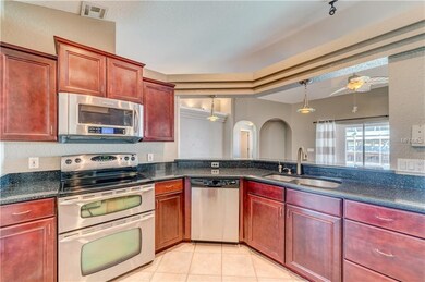 Beautiful cabinets and appliances with plenty of c