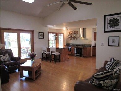 View from the front hall. Ahhhhh....Welcome Home!