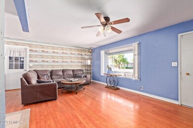 Ceiling fans tghroughout