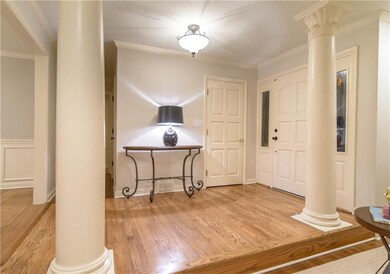 ENTRY These floors are gleaming hardwood.  The Liv