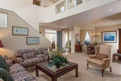 Living room and dining room