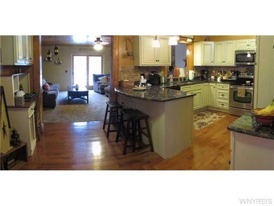 Kitchen 4 year old Kitchen with Granite, h/w floor